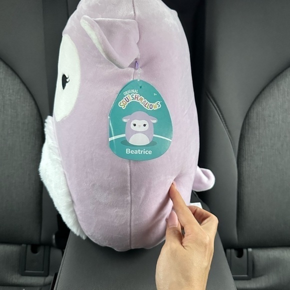 NWT Squishmallows Beatrice Lavender Lamb 12” Easter 2023 - Picture 4 of 4